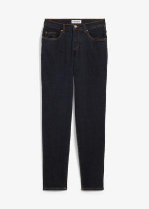 Dżinsy ze stretchem Mom, mid waist, long