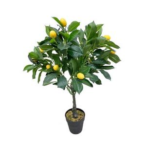 Kwiat sztuczny drzewko cytrynowe w donicy wys. 70 cm