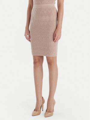Marciano Guess Spódnica ołówkowa 5BGD00 5661Z Beżowy Slim Fit