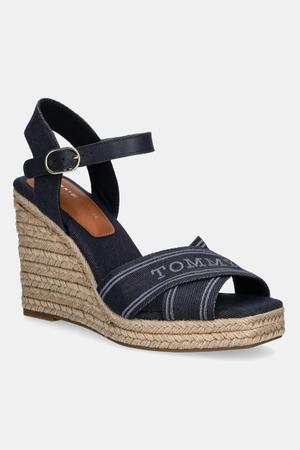 Tommy Hilfiger sandały TOMMY HILFIGER ESPAD HIGH WEDGE