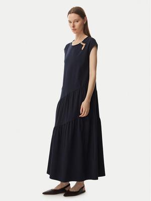 Liu Jo Sport Sukienka codzienna TA6237 J3855 Granatowy Relaxed Fit