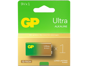 Baterie alkaliczne GP Ultra Alkaline 1604AU21-SB1 1 szt.