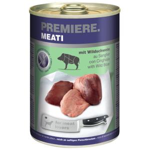 PREMIERE Meati mokra karma dla psów, Adult Dzik 24x400 g