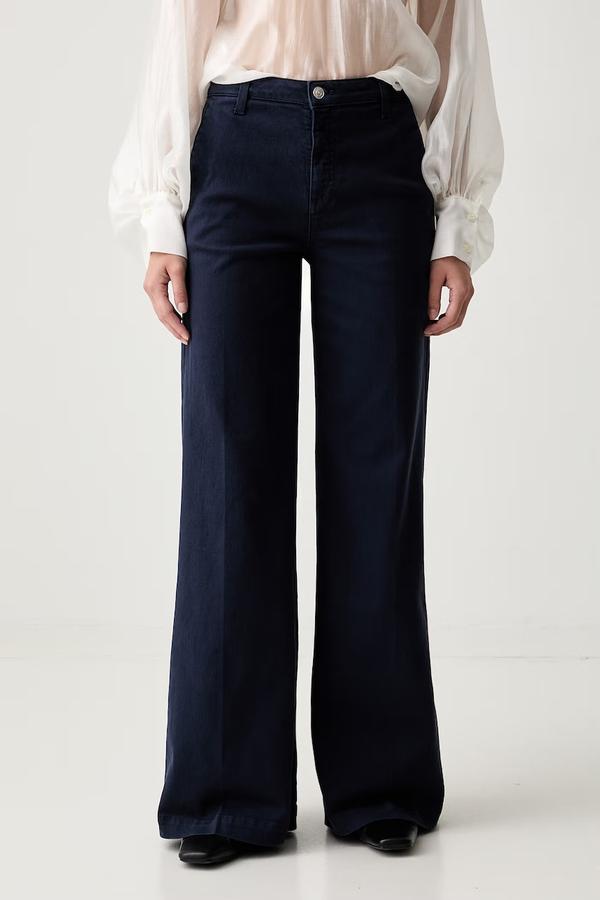 ViCOLO jeansy wide leg damskie