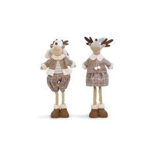 Figura tekstylna renifer 76 cm