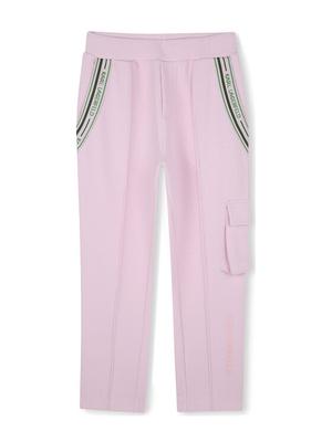 Karl Lagerfeld Kids Spodnie dresowe Z30451 D Różowy Regular Fit