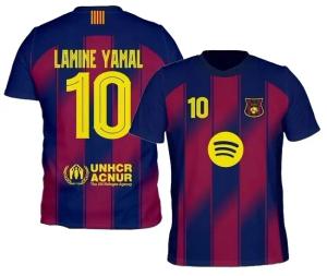 Koszulka Lamine Yamal Hiszpania Barcelona piłkarska dla dziecka r. 134 cm