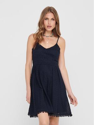 ONLY Sukienka koktajlowa 15204799 Granatowy Regular Fit