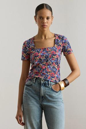 Lauren Ralph Lauren t-shirt damski z bawełną