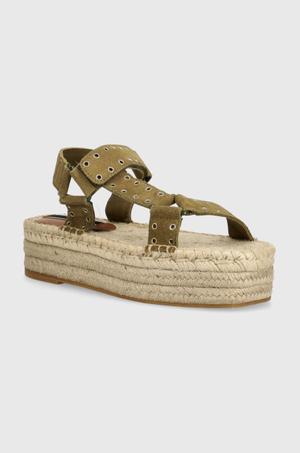 Pepe Jeans sandały zamszowe PLS90660