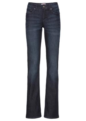 Jeansy o kroju bootcut, mid waist, ze stretchem