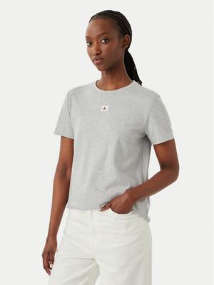 Calvin Klein Jeans T-Shirt LV047F227G Szary Classic Fit