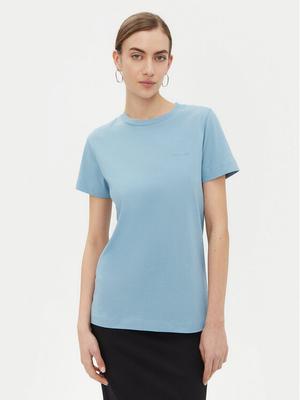 PINKO T-Shirt Start 101752 Niebieski Regular Fit