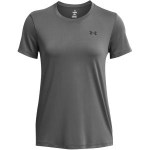 UNDER ARMOUR koszulka treningowa damska Tech SSC Solid szara (L)