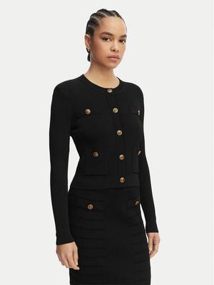 Guess Kardigan W5YR09 Z0130 Czarny Regular Fit
