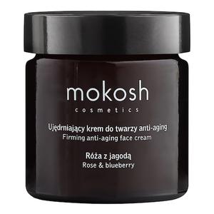 Ujędrniający krem do twarzy anti-aging - Róża z jagodą