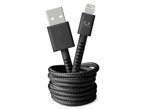 Kabel USB FRESH N REBEL USB-A to Lightning Fabriq Storm Grey 2m