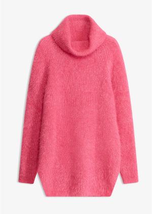 Sweter z golfem oversize