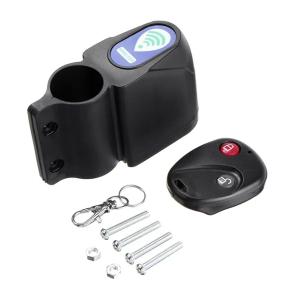 Alarm Rowerowy Na Rower Motor Zabezpieczenie Na Ramę 110 dB Z Pilotem
