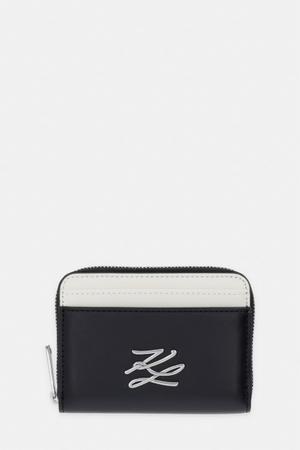 Karl Lagerfeld portfel damski skórzany K/AUTOGRAPH
