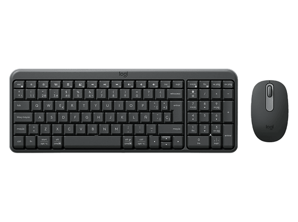 Zestaw klawiatura + mysz LOGITECH MK250 Grafitowy