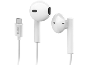 Słuchawki przewodowe SBS Studio Mix 65 USB-C Biały