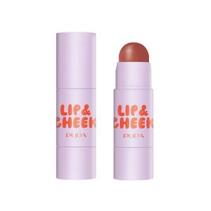 Pupa Milano Lip&Cheek Róż i Balsam do Ust w Sticku 001 Hot Cookie