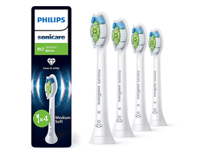 Końcówki do szczoteczki PHILIPS SONICARE Optimal White HX6064/87 4szt. Biały