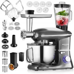 ROBOT PLANETARNY KUCHENNY BLENDER MIKSER DUŻY ZESTAW 6w1 MISA 6,2L