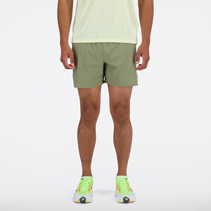 Spodenki męskie New Balance MS41286DEK – zielone