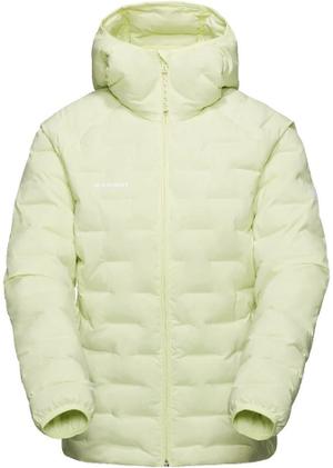 MAMMUT kurtka zimowa damska Sender IN Hooded zielona (S)