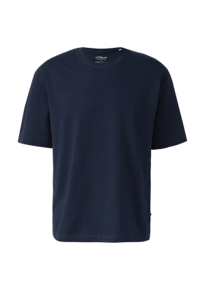 T-shirt wykonany z grubego dżerseju o nowoczesnym kroju