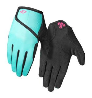 Rękawiczki juniorskie GIRO DND JR II długi palec screaming teal neon błękitny (XS)