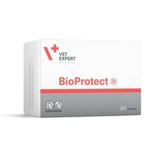 Suplement dla psa i kota VetExpert BioProtect probiotyk 60 kaps.