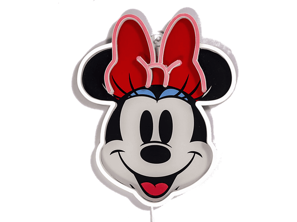Neon YELLOWPOP Disney Minnie Printed Face Biało-czarno-czerwony