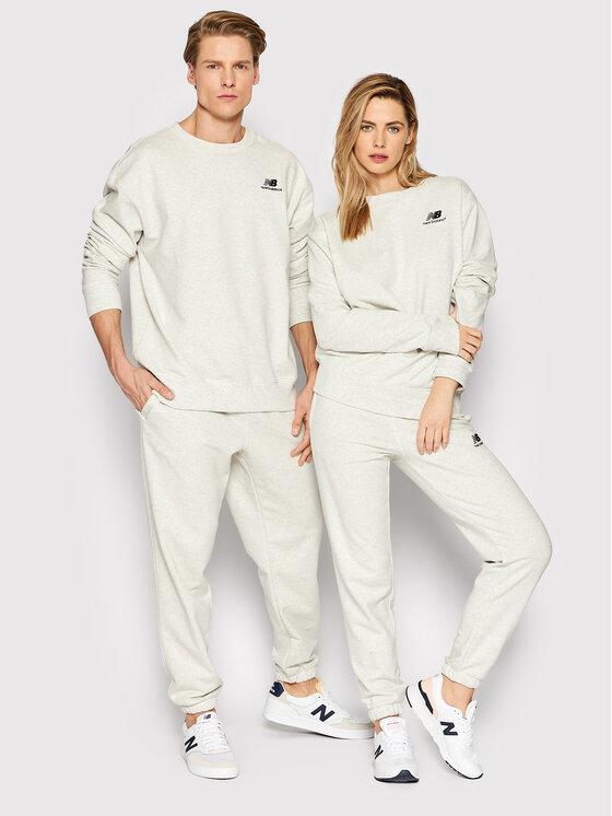 New Balance Spodnie dresowe Unisex UP21500 Szary Ahletic Fit