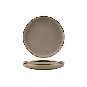 Talerz deserowy Berlotti 20 cm brązowy
