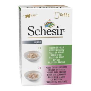 Schesir Kurczak z szynką 6 x 85 g