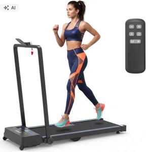 Bieżnia elektryczna domowa LCD składana FUNFIT V1 DO 100 kg + PILOT