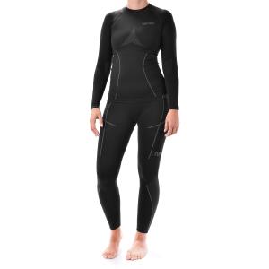 METEOR bielizna termowaktywna damska komplet czarny (L/Xl)