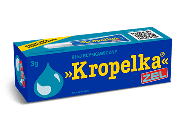 Klej błyskawiczny Kropelka żel 3g