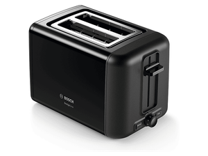 PRODUKT PO EKSPOZYCJI - Toster BOSCH TAT3P423 DesignLine 980 W funkcja opiekania Czarny
