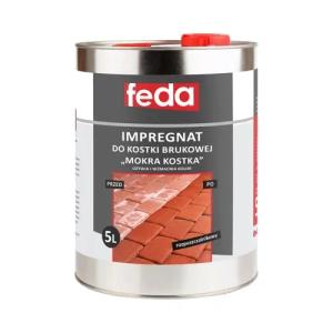 Feda Impregnat do Kostki Brukowej Rozpuszczalnikowy Mokra kostka 5L