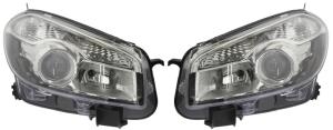 REFLEKTOR LAMPA PRZÓD NISSAN QASHQAI I 2007-2013 DEPO H7+H7 LEWY + PRAWY