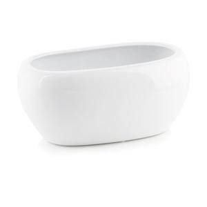 Osłonka ceramiczna rynna biała 27 cm