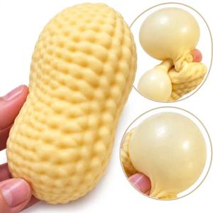 gniotek ORZECH ZIEMNY orzech 9 CM ANTYSTRESOWY GNIOTEK SQUISHY
