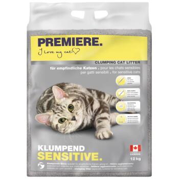 PREMIERE Sensitive Żwirek zbrylający 12 kg