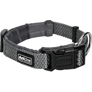 AniOne Obroża Reflective Comfort szary XL