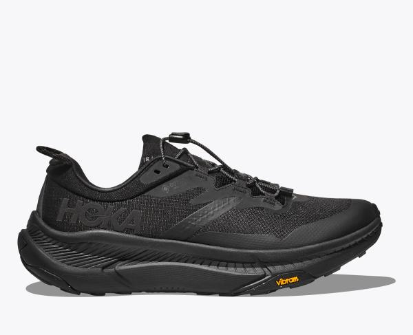 HOKA buty męskie do biegania  Transport GTX czarne (40 2/3)