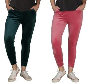 Welurowe dresowe spodnie dresy damskie mix kolor rozmiar 3XL